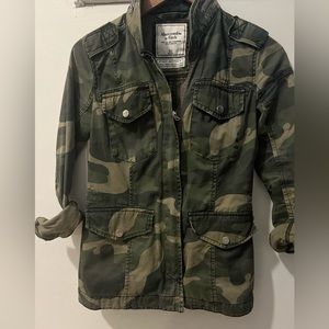 Army style. Like new jacket.